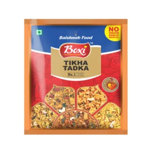 India Best Namkeen Boxi Tikha Tadka 375 gm - Spicy & Crunchy